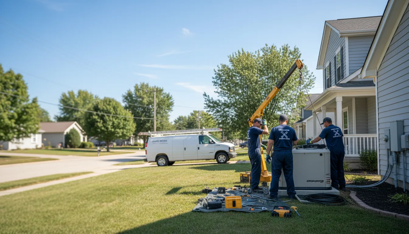 Generator Installation in Pleasant Hill, IA near me